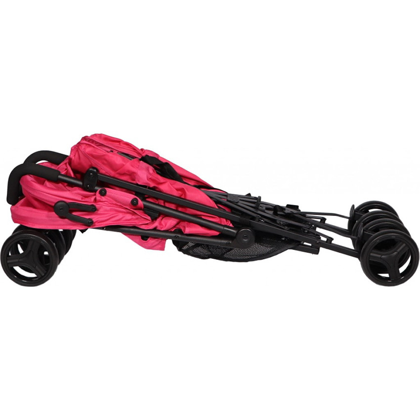 Poussette canne inclinable Gogo Buggy - Rose 