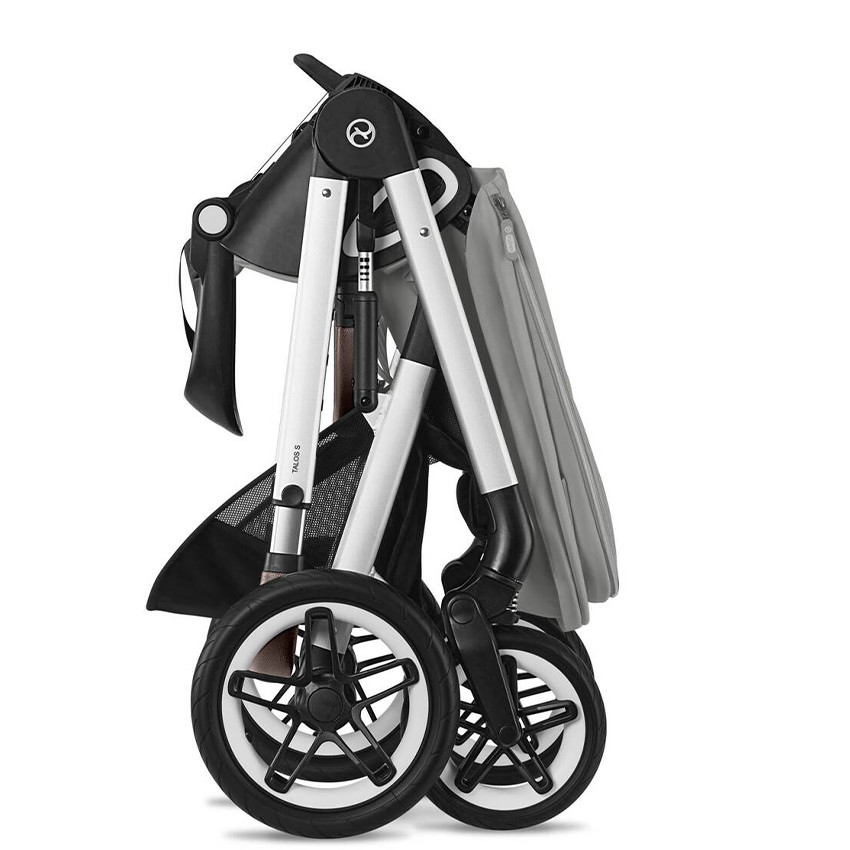 Poussette Talos S Lux Châssis Silver Stone Grey 