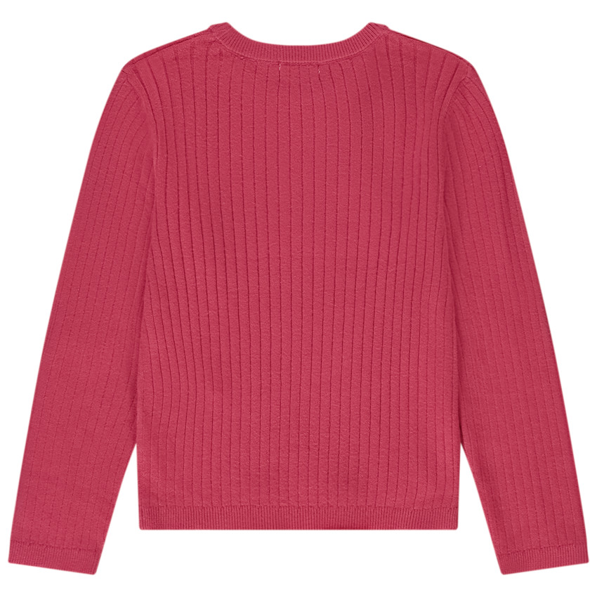 Trui in ribbreisel met glitterkoord voor meisjes 