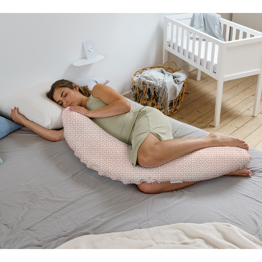 Grand coussin multi-usage Buddy Cloudy Pink 