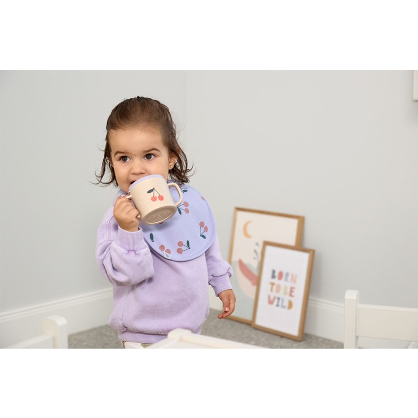 Lot de 5 bavoirs imperméable Happy Fruits Cherry 