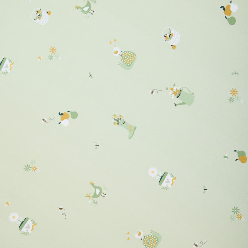 Matelas à langer Promenade Bucolique vert clair 