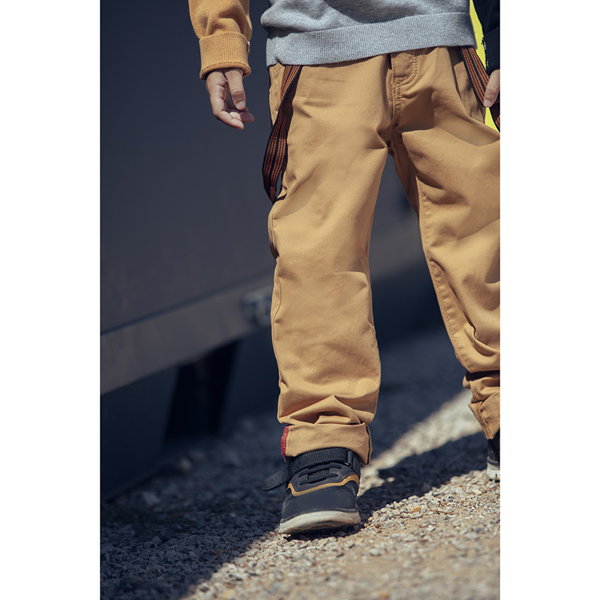 Pantalon à bretelles amovibles pour enfant garçon 