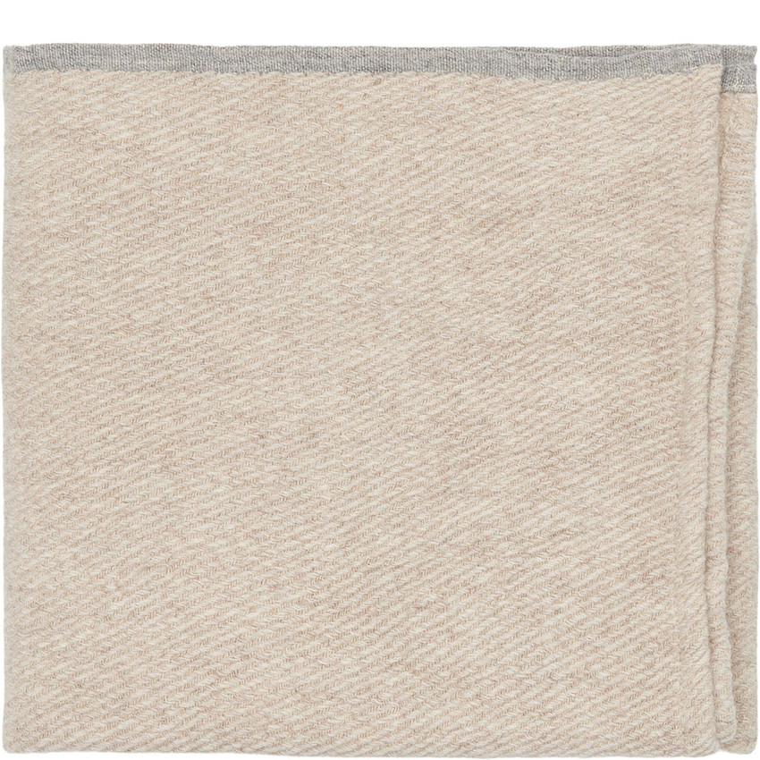 Couverture berceau laine mix Toronto Sand 75x100cm TOG 0.8  