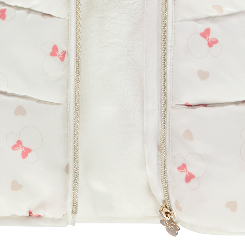 Doudoune sans manches Minnie Disney pour bébé fille 