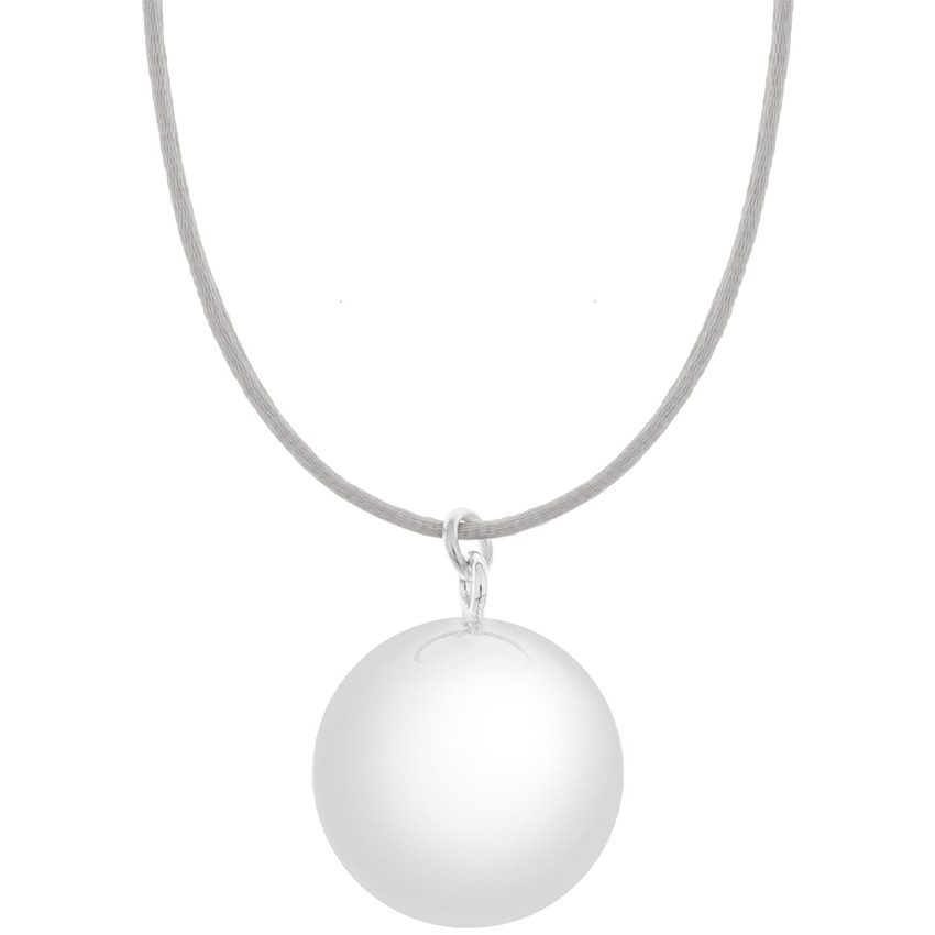 Bola collier de grossesse Sofie grey round 