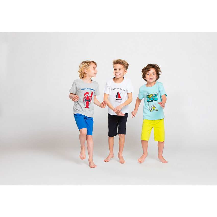 Pyjama en jersey print homard et message 