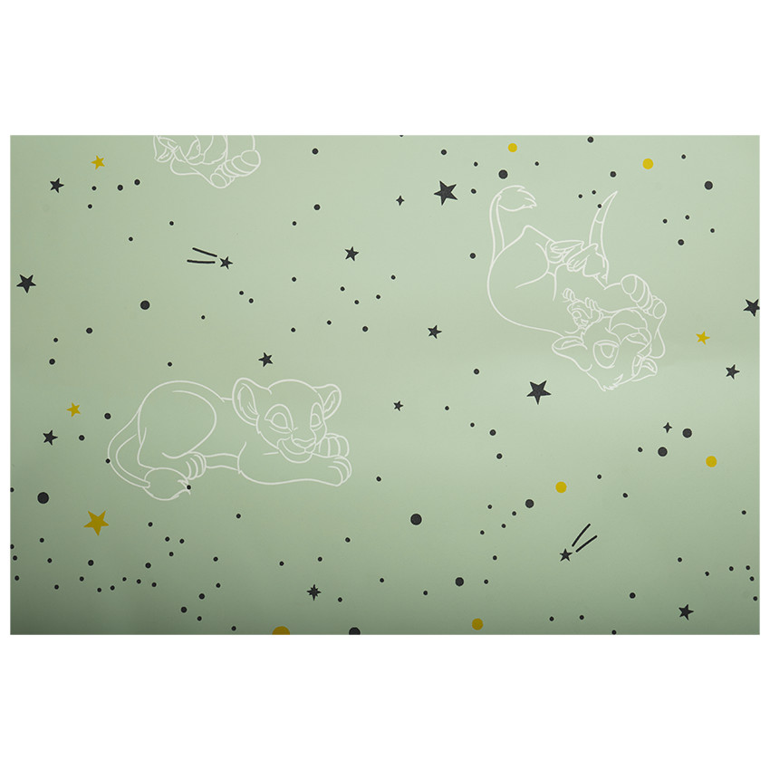 Bavoir plastifié à scratch Simba Disney 