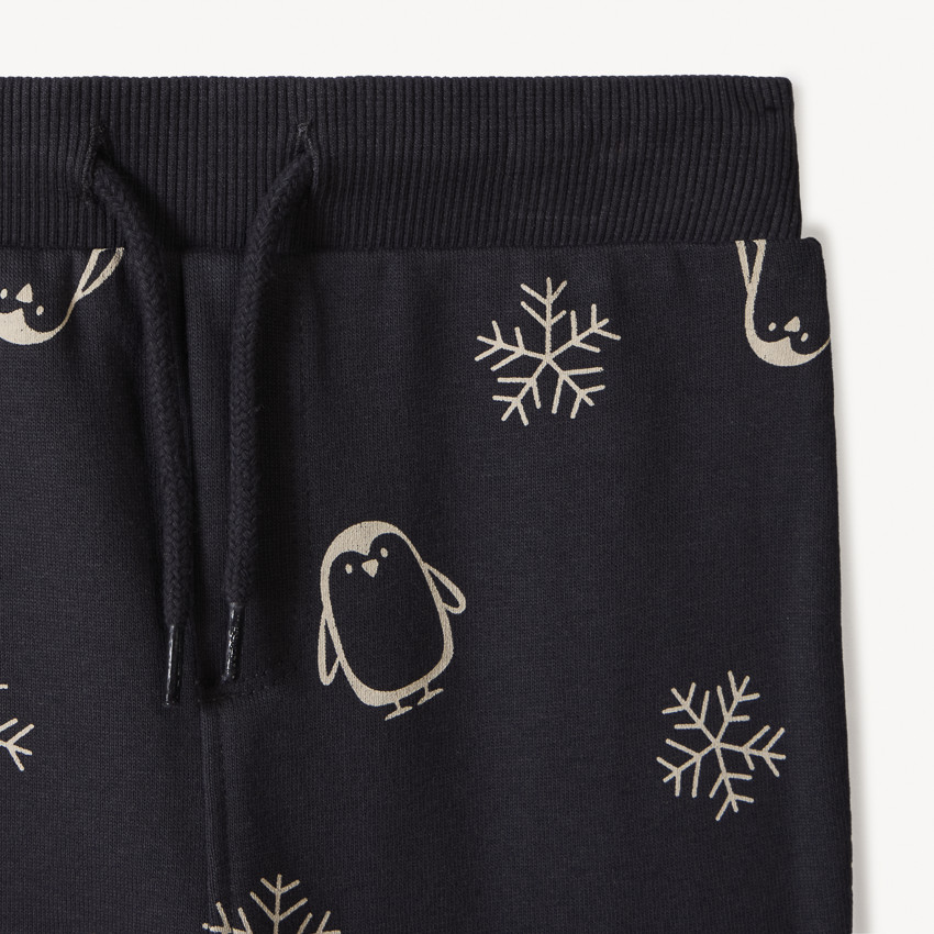 Set van 2 jongens baby joggingpakken van fleece 