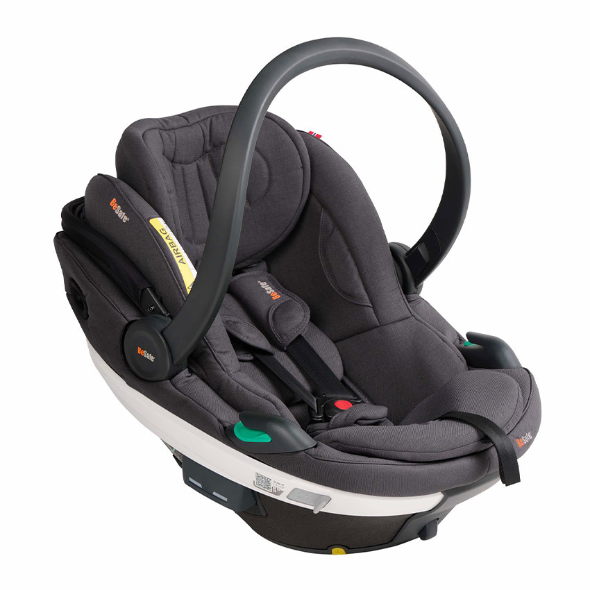 Siège-auto i-Size Bébé Go Beyond Dark Grey Melange 