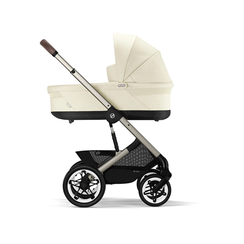 Poussette Talos S Lux Châssis Taupe - Seashell Beige 