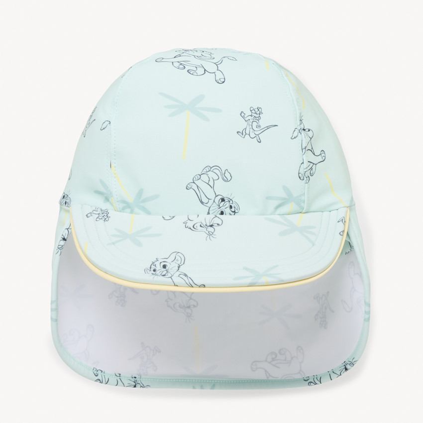 Saharacap anti-UV met print van Disney's Le Roi Lion voor babyjongens 