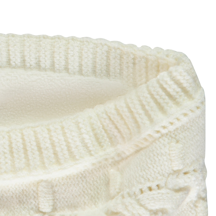 Snood in fantasiegebreid met sherpa voering voor meisjes 