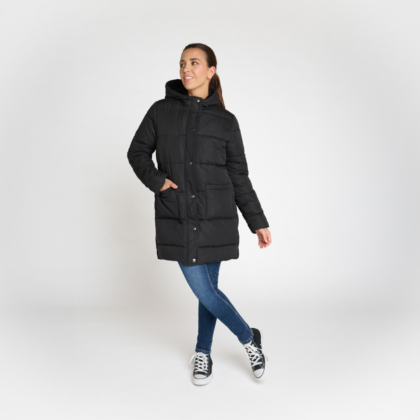 Donsjas evoluerend lang en gewatteerd voor vrouwen 