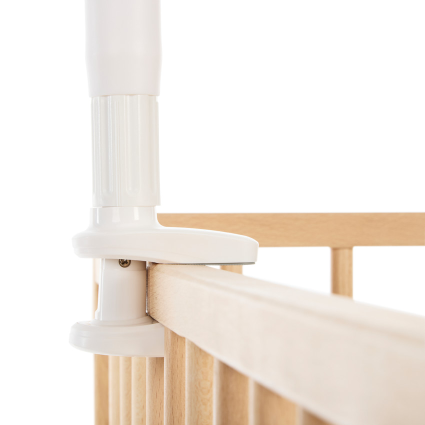 Support universel pour babyphone blanc 