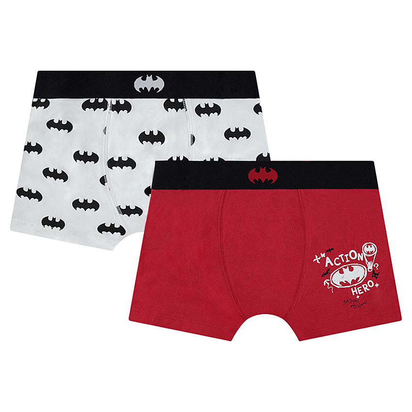 Set van 2 boxershorts Batman Warner voor jongens 