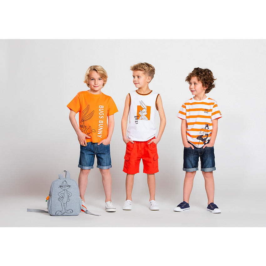 Débardeur en maille print Looney Tunes pour garçon 