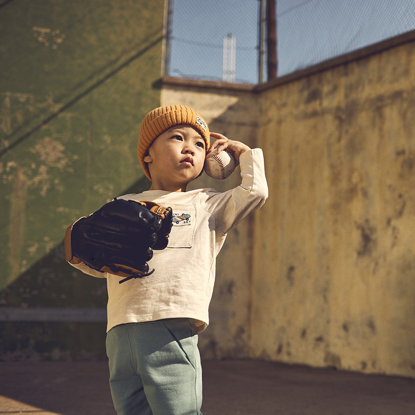 T-shirt manches longues prints skates pour bébé garçon 