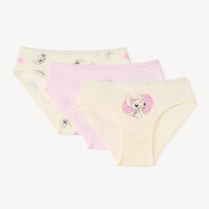 Set van 3 Disney Stitch onderbroeken voor meisjes 