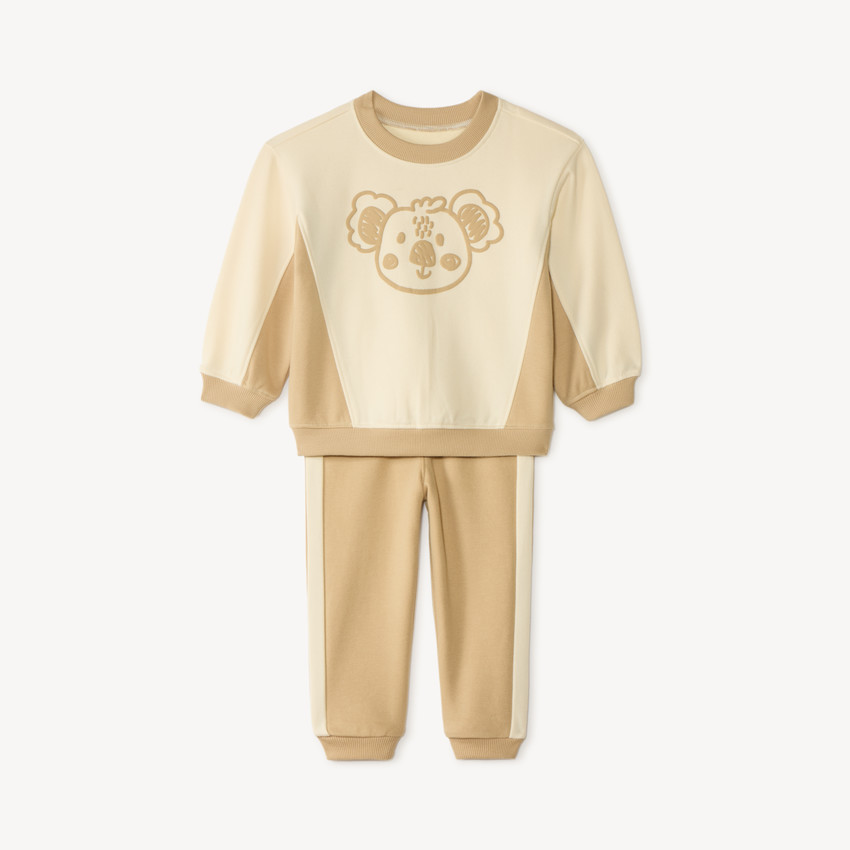 Joggingset voor babyjongen met koala-print 