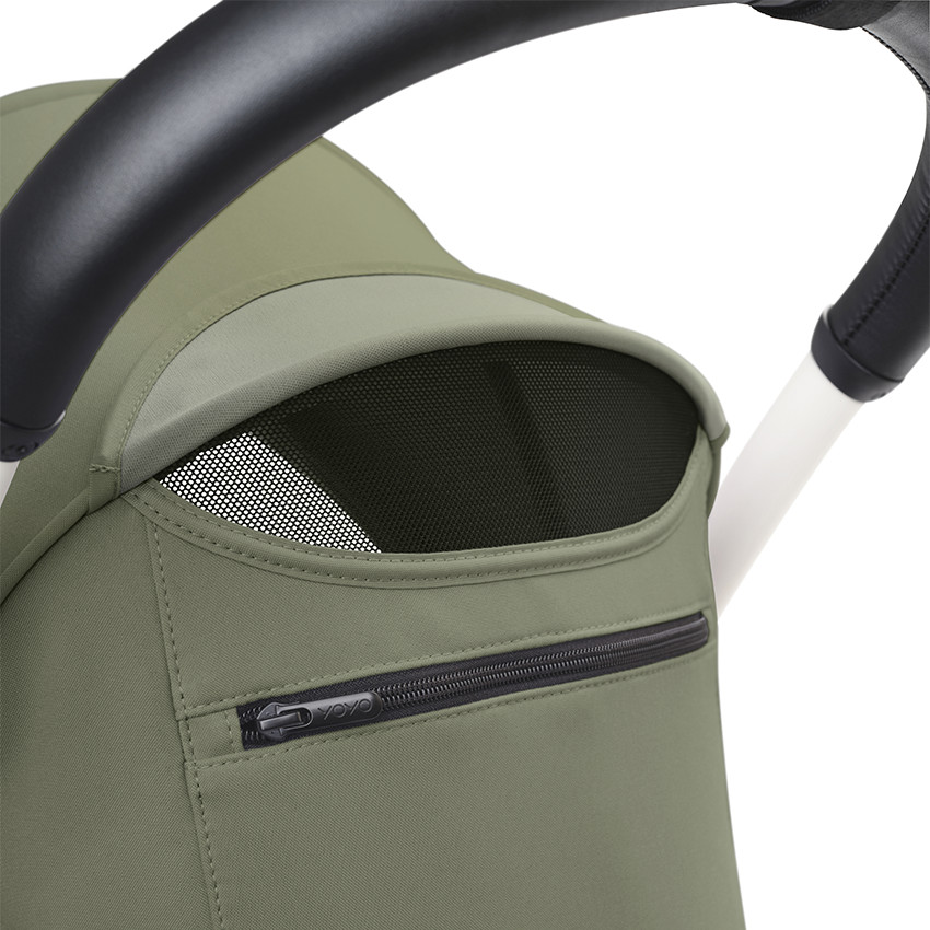 Kinderwagen Stokke® YOYO³ vanaf 6 maanden - Frame wit/Olive 