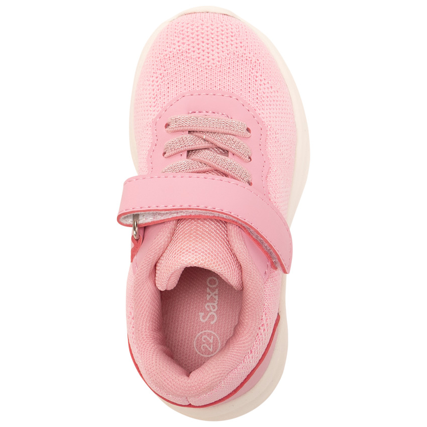 Sterren sneakers in mesh en lurex voor baby meisje 