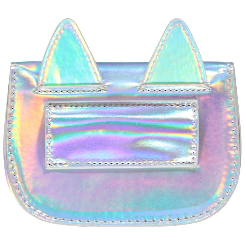 Ceinture sac effet iridescent 