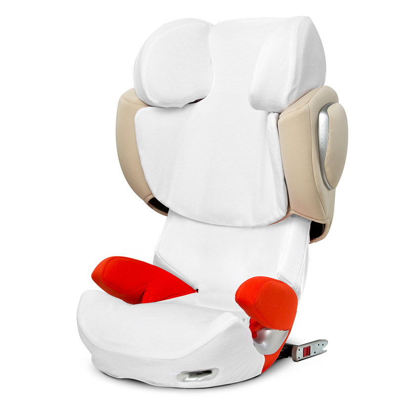 Housse été pour siège auto Solution Qfix/Qflix Plus - Blanc 