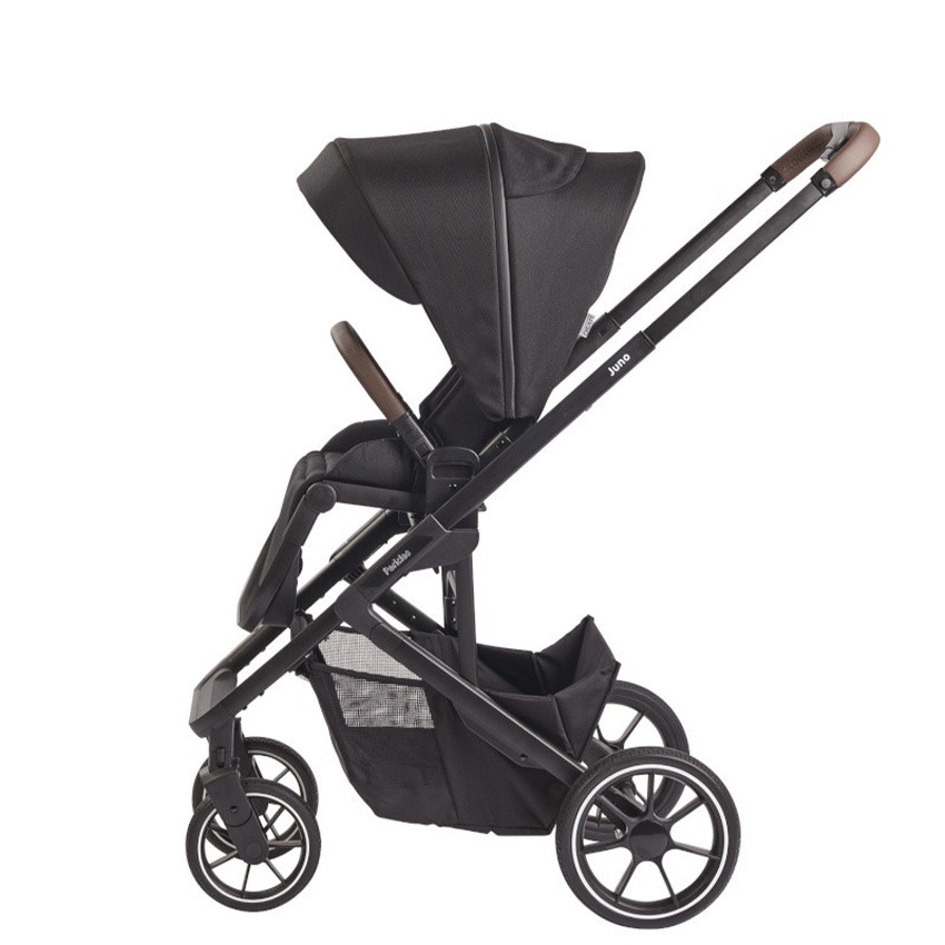 Poussette Juno + Habillage pluie Black 