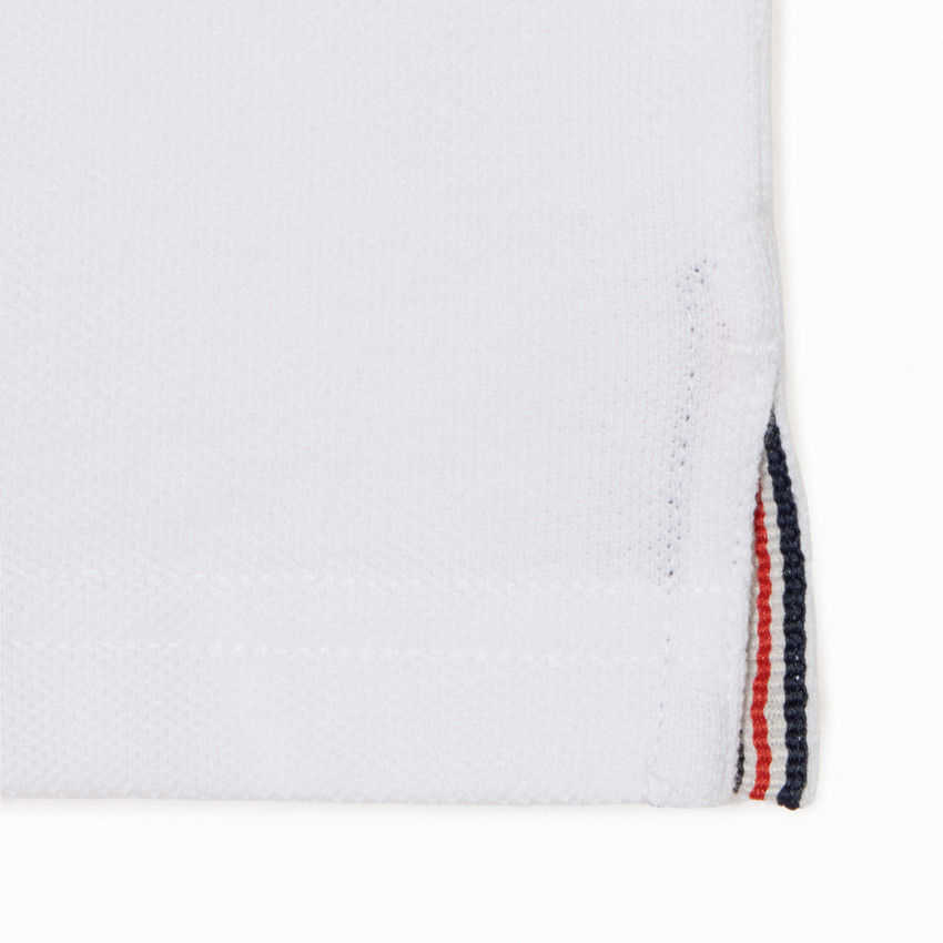 Katoenen korte mouwen polo in effen kleur voor jongens 