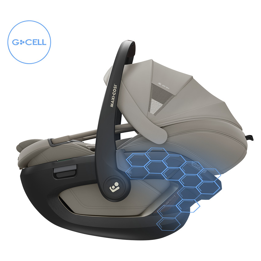 Autostoel Coral Slide Pro i-Size Sapphire Sand 