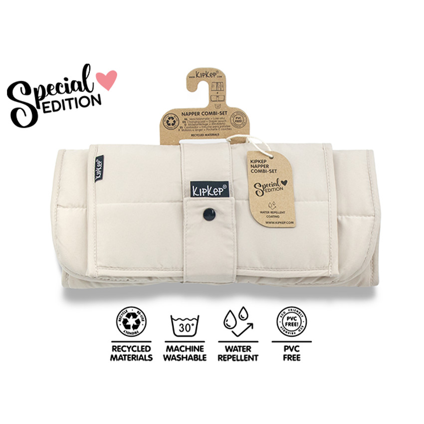 Matelas à langer + Etui napper à couches Edition Spéciale Padded Sand 