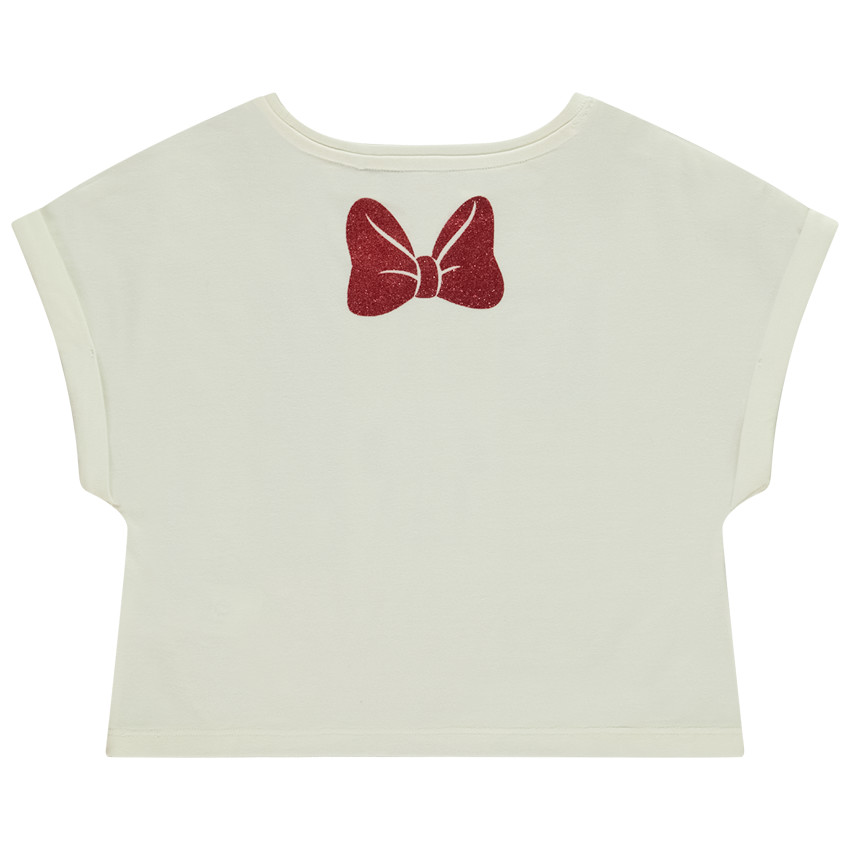 T-shirt met korte mouwen in doosvorm Minnie Disney voor meisjes 