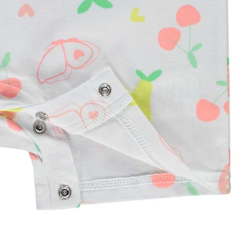 Lot de 4 combishorts fantaisie pour bébé fille 