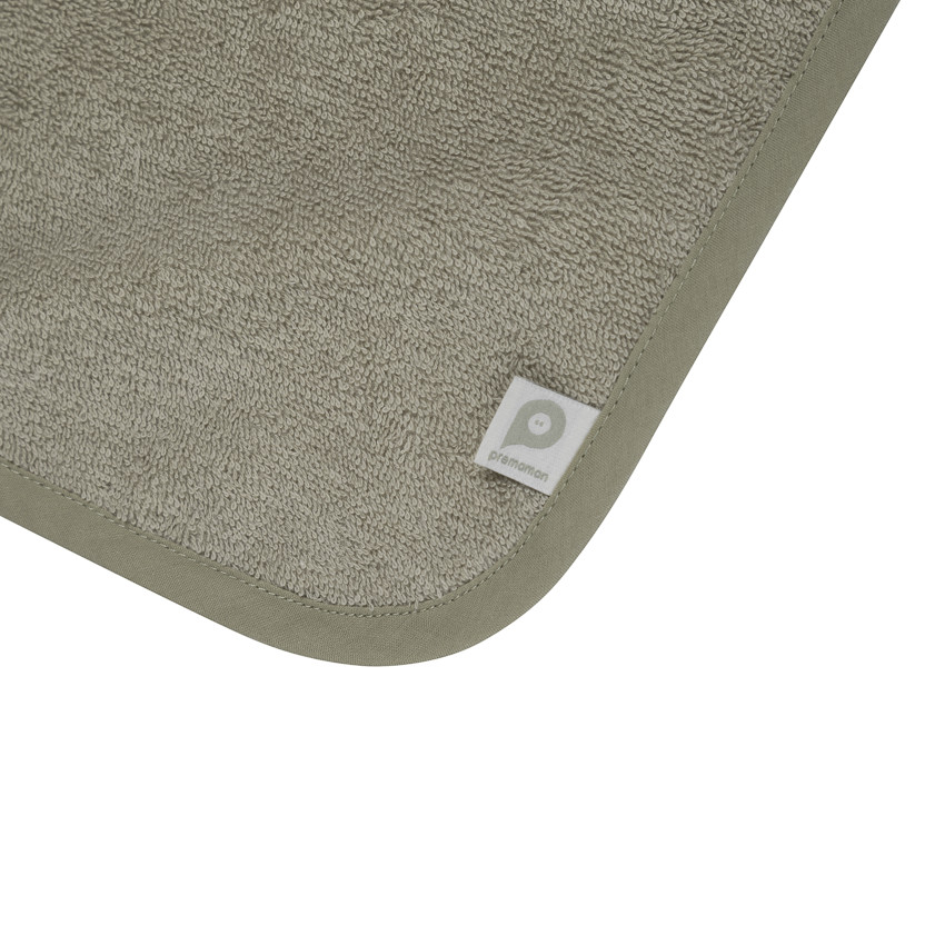 Badset met cape en washandje La Vie à la Ferme groen 