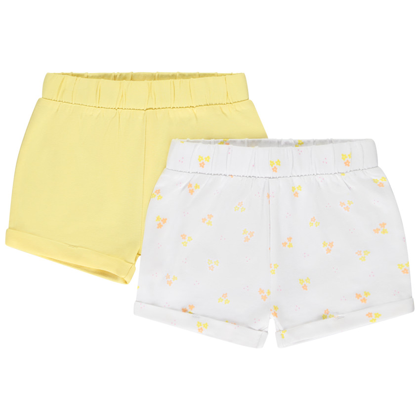 Set van 2 shorts voor meisjes 