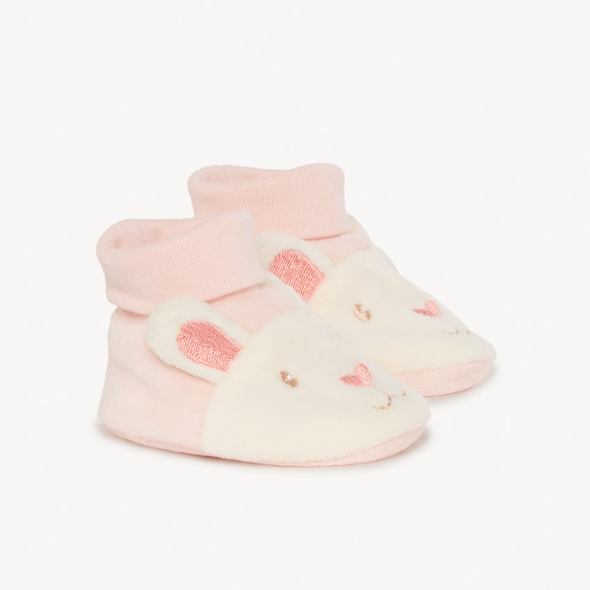 Speelse fluwelen pantoffels voor meisjes 