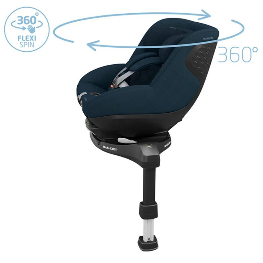 Autostoel Pearl 360° Pro I-Size Groep 1 Authentic Blue 