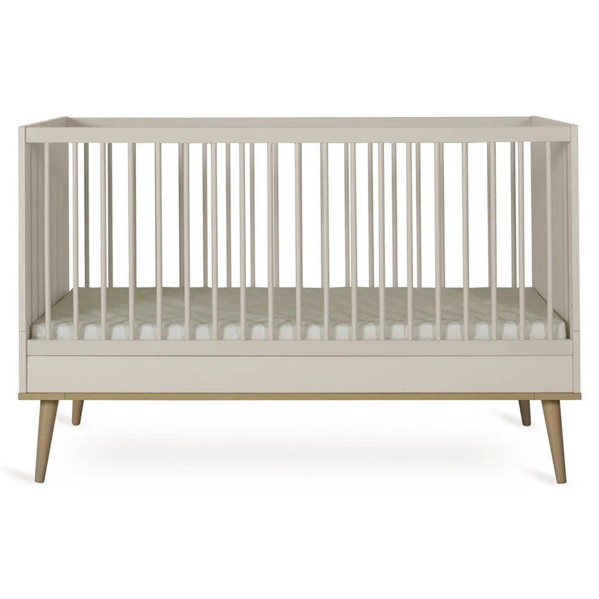 Bed Flow 70x140cm omvormbaar in klein juniorbed 70x170 Clay 