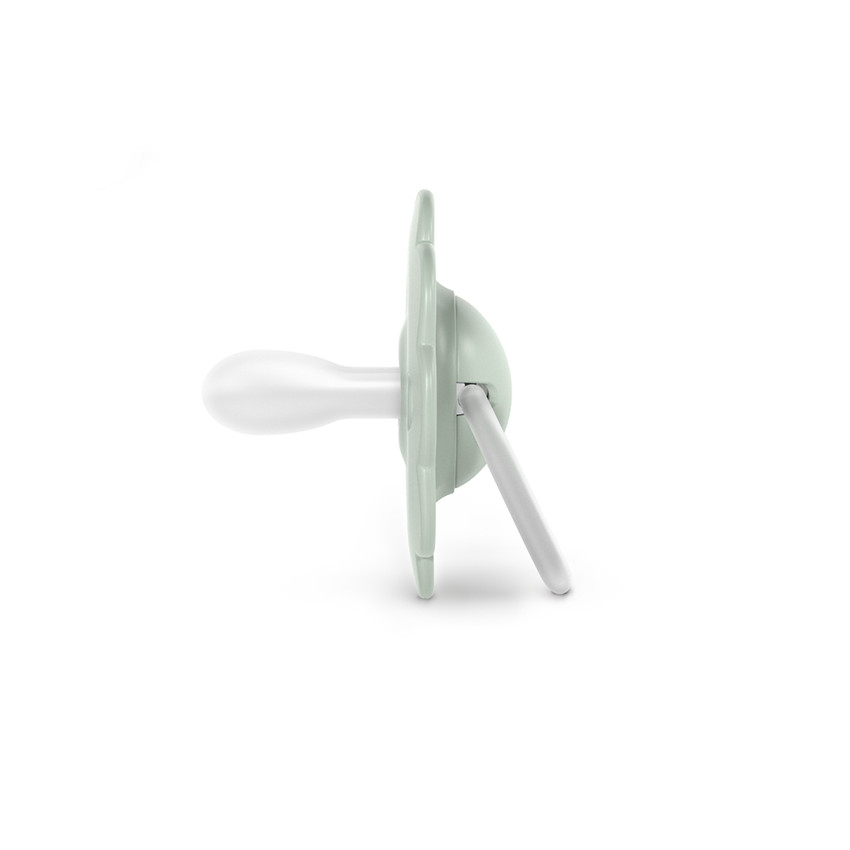 Sucette physiologique en silicone SX PRO Wonder 0-6M vert clair 