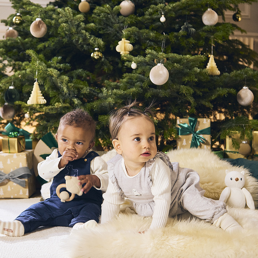 Peluche chouette en velours avec hochet pour bébé 