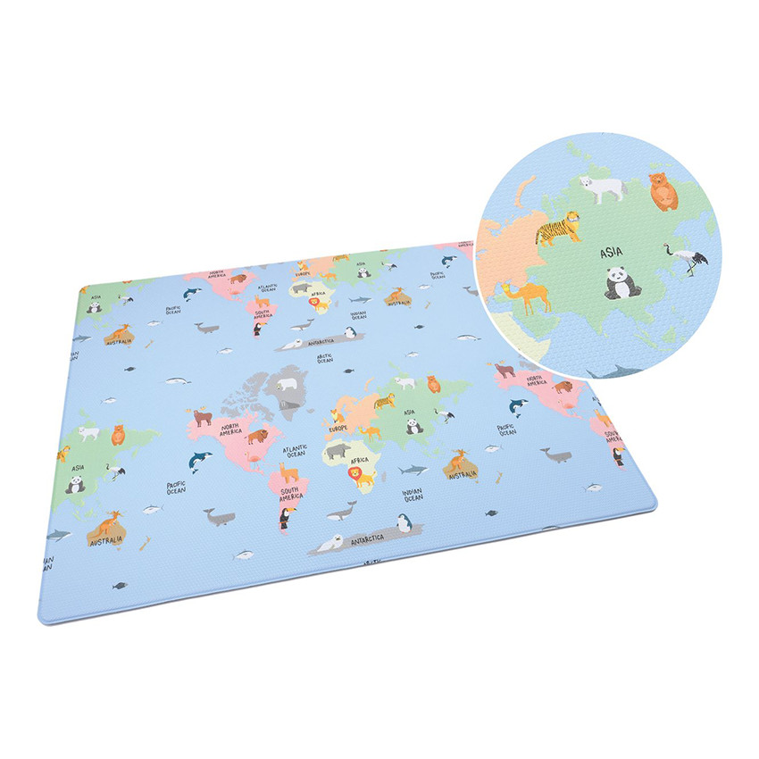 Tapis de jeu et d'éveil 100x140cm Little Adventurer  
