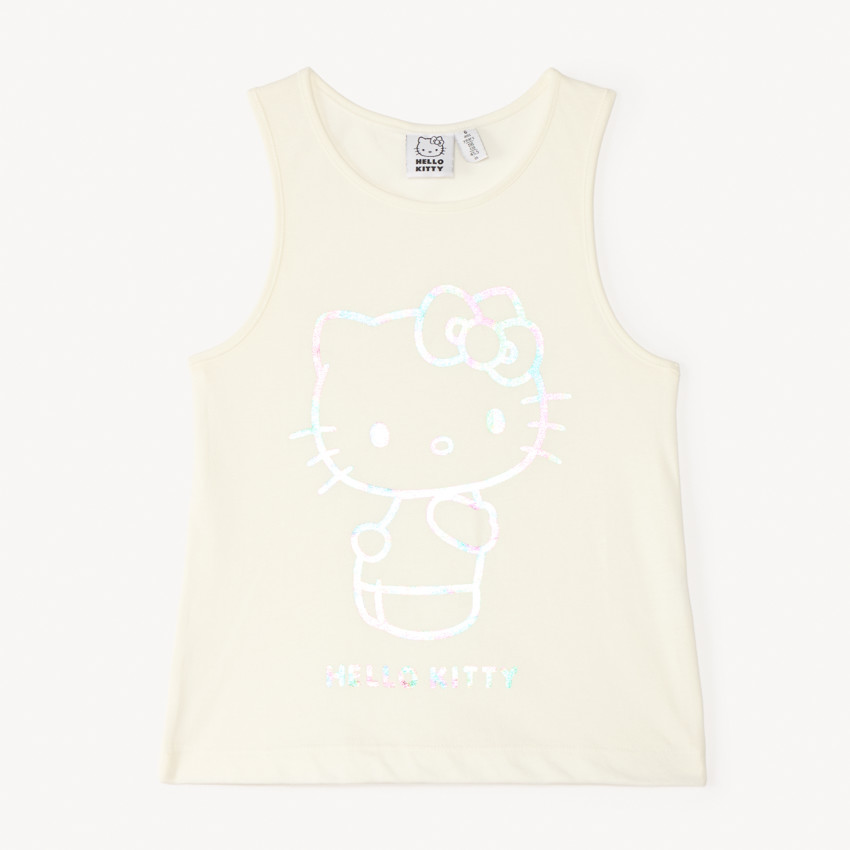Halsband met iriserende Hello Kitty-print voor meisjes 