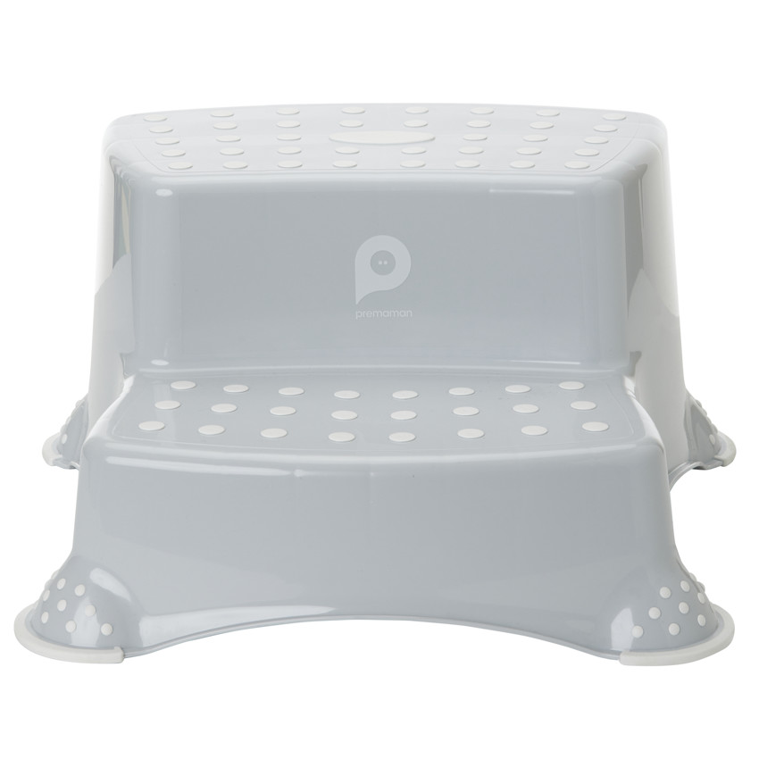 Marchepied double Popotam 2.0 gris 