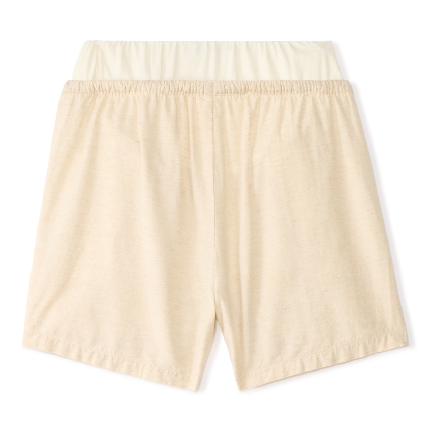 Korte chino met hoge tailleband voor zwangere vrouwen 
