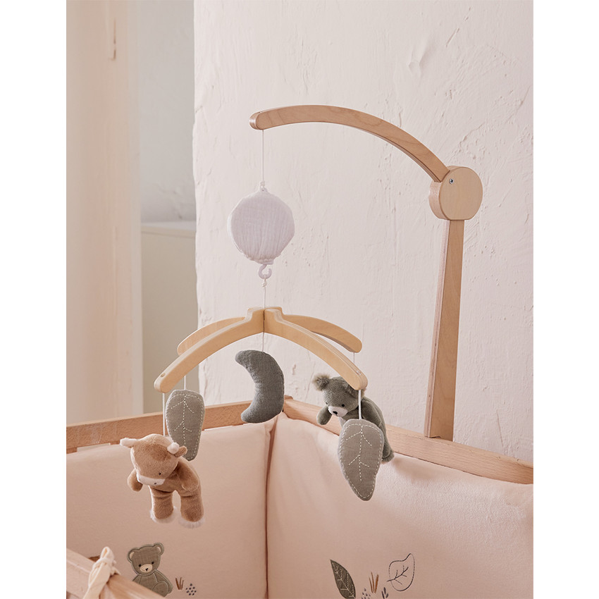 Mobile musical Bras bois Fluffy Orso 