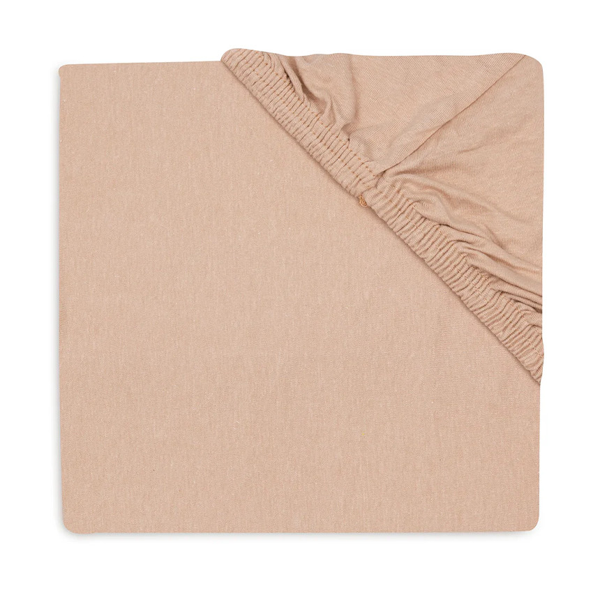 Lot de 2 draps housses berceau 50x90cm Blush/Wild Rose 