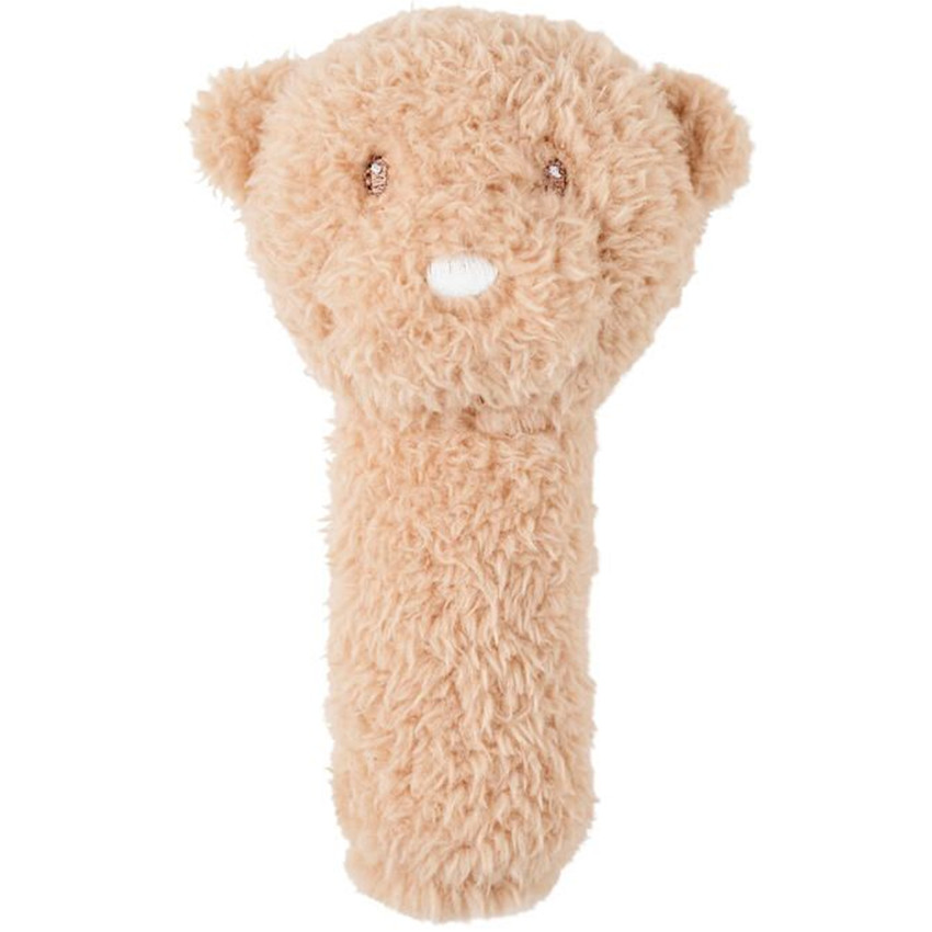 Hochet en peluche - Ours - Caramel 