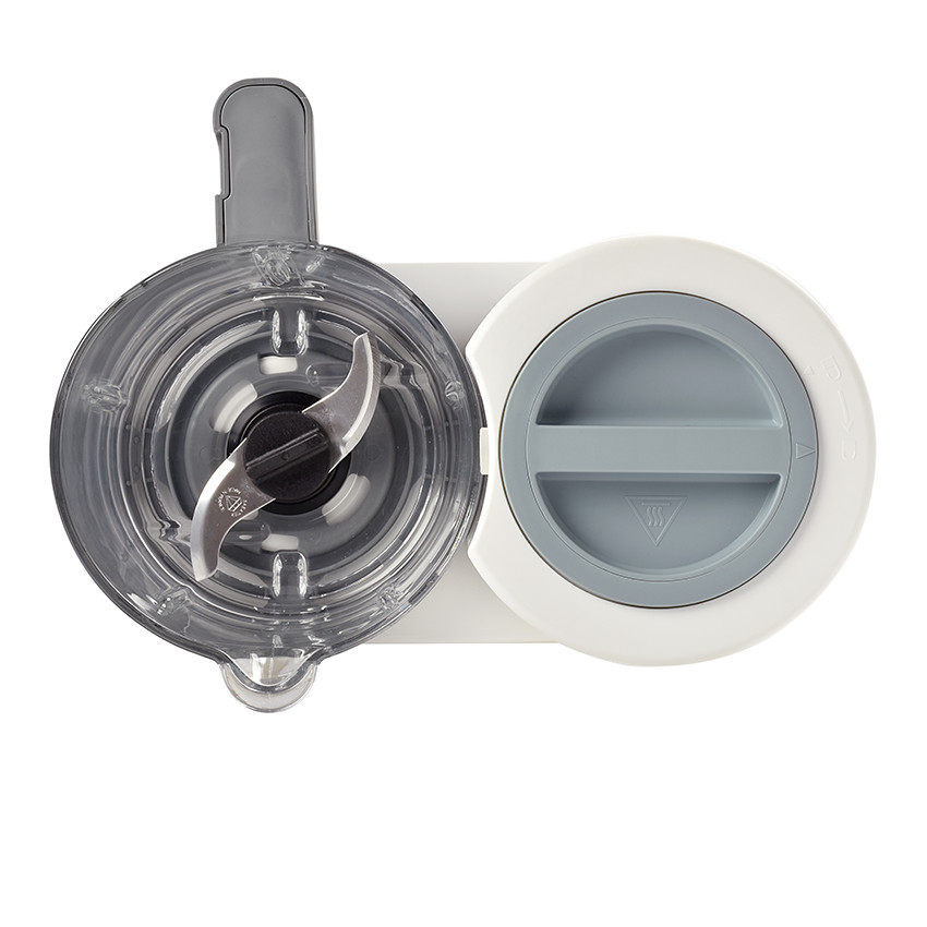 Babycook Néo robot cuiseur bébé 6 en 1 made in France gris/blanc 