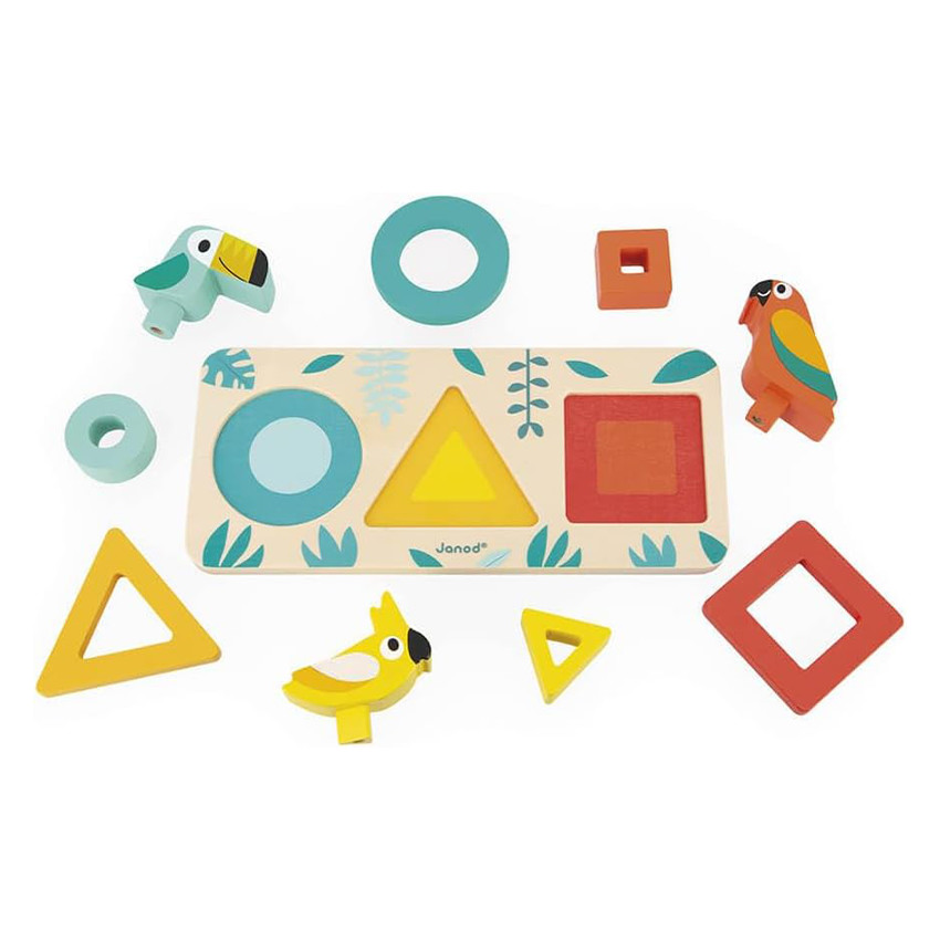 Jeu d'éveil Mes Premières Formes Tropik 